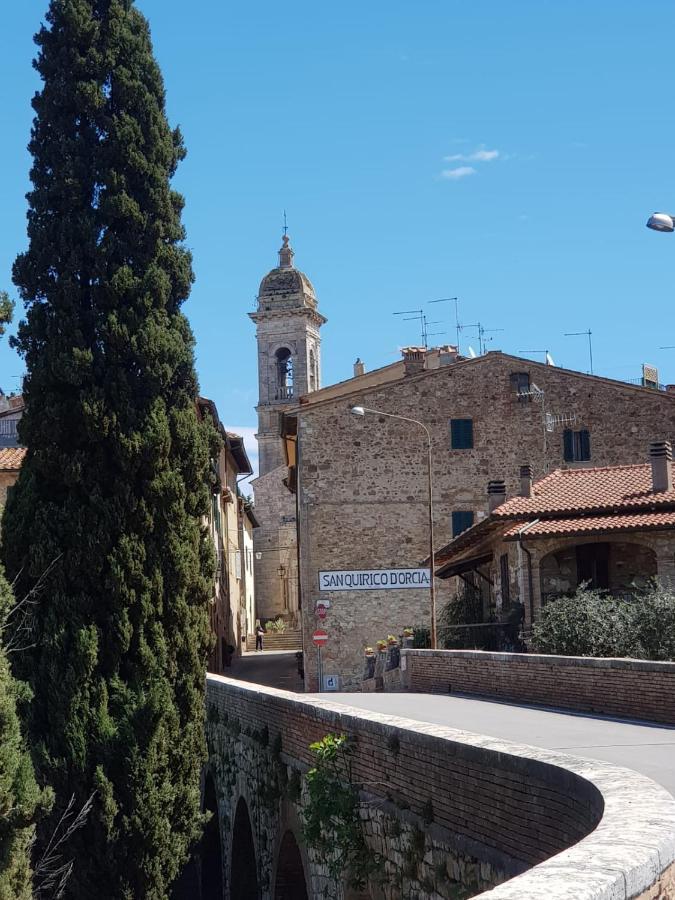 Dimora In San Quirico D'Orcia Apartamento Exterior foto